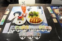 「アイドリッシュセブン」のコラボカフェにて提供されるフードやドリンク。