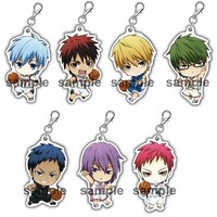 「黒子のバスケ」ファスナーチャーム