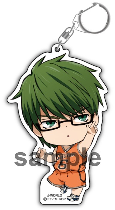 「黒子のバスケ」アクリルキーホルダー 緑間ver.