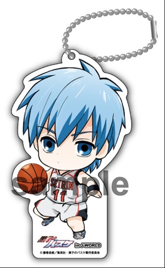 「黒子のバスケ」やわらかストラップ 黒子ver.