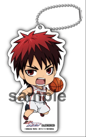 「黒子のバスケ」やわらかストラップ 火神ver.