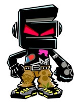 「NEWKIDSCREW」のE TICKET PRODUCTION。キャラクターイラストはMOUNTAIN GRAPHICSが手がけた。