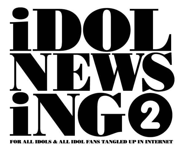 「IDOL NEWSING Vol.2」ロゴ。