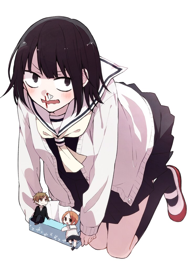 「鼻血少女は恋ざかり」カット