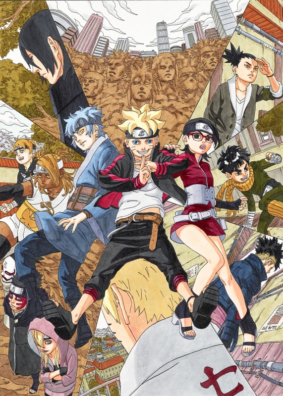 池本幹雄による「BORUTO-ボルト-」のティザーカット。