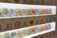 「ジョジョウォール」の様子。