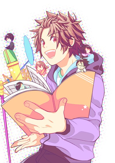 「CV.オレ！」のイラスト。