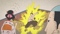 アニメ「磯部磯兵衛物語」の新規場面写真。(c)仲間りょう/集英社・磯豆奉行所