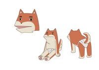 お犬さまの設定画。(c)仲間りょう/集英社・磯豆奉行所