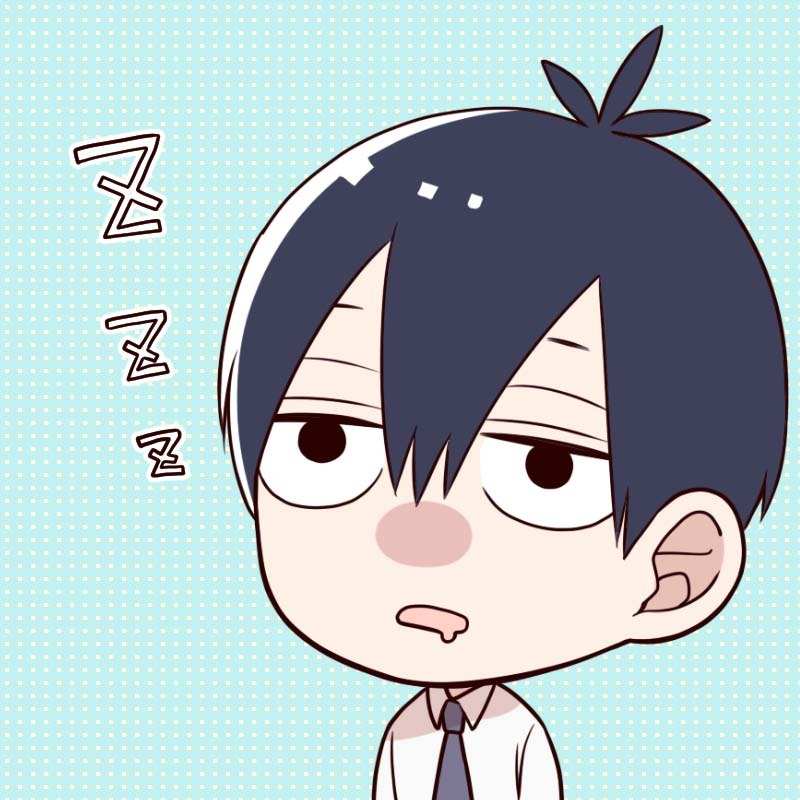 コミックナタリー限定の「久住くん、空気読めてますか？」スタンプ画像