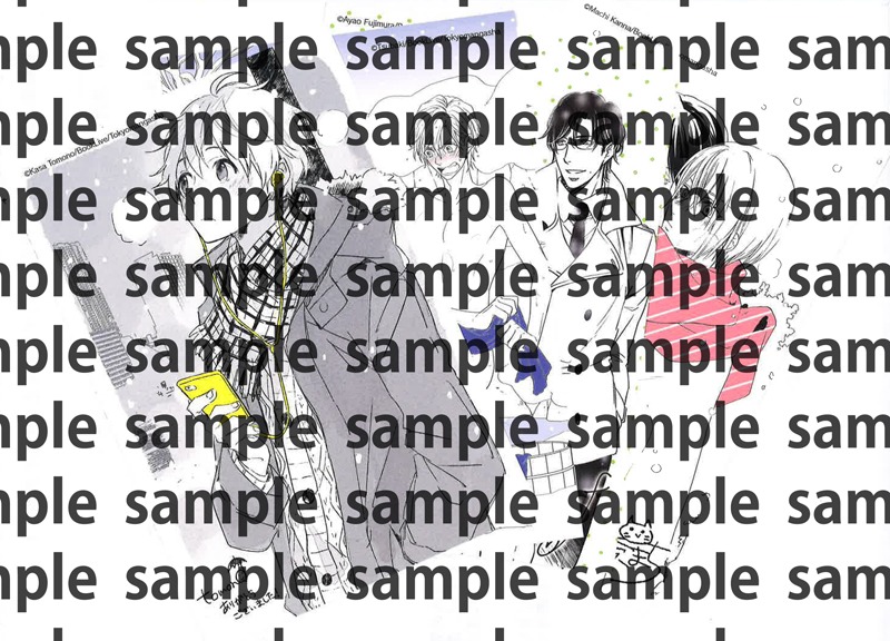 描き下ろしイラストカード4枚セット（イラスト：椿、柑奈まち、友野かさ、藤村綾生）