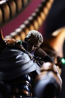 「北斗の拳」聖帝サウザーのフィギュア。