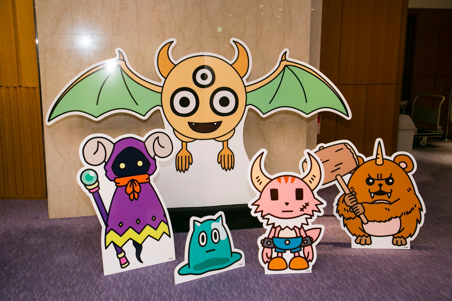 「ポンコツクエスト～魔王と派遣の魔物たち～」のBlu-ray発売記念イベントの様子。