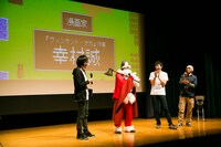 「ポンコツクエスト～魔王と派遣の魔物たち～」のBlu-ray発売記念イベントの様子。