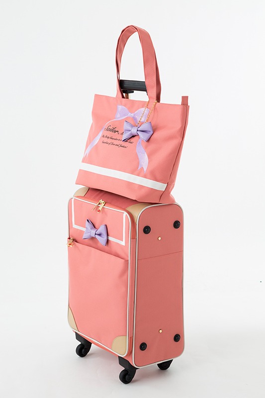 トローリーバッグとキャリーオンバッグ（セーラーマーズver.）
