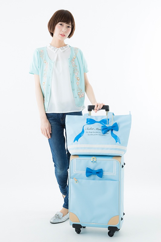 トローリーバッグとキャリーオンバッグ（セーラーマーキュリーver.）
