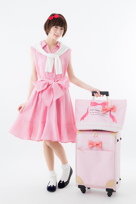 トローリーバッグとキャリーオンバッグ（セーラーちびムーンver.）