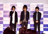 (左から)焚吐、UMI☆KUUN、梅原裕一郎。