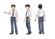 雨宿良夫。まちのいとこで、熊出村の役場に勤めている。まちとは対照的に、社交的で前向きな性格の持ち主。