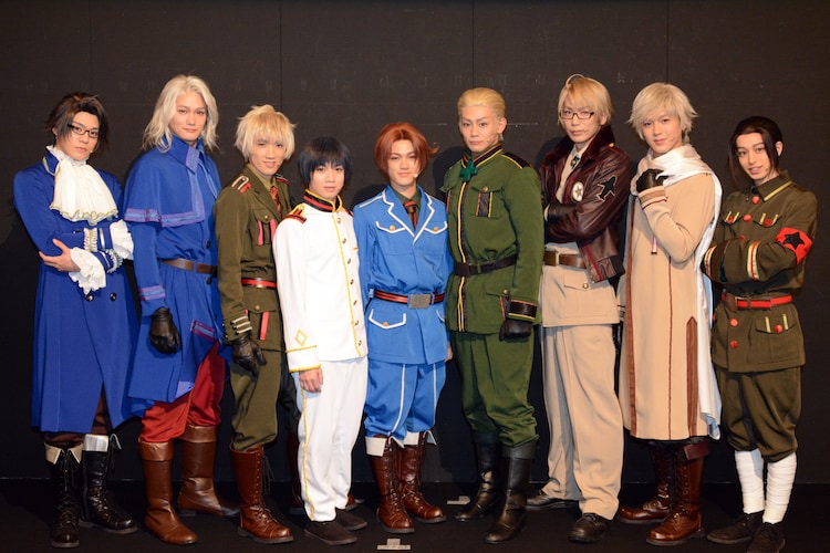 ミュージカル ヘタリア はアニメ曲も披露 クリスマスプレゼントになれば コミックナタリー