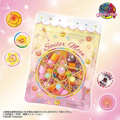 「シュクレ キャラクテル SWEET MOON sailormoon candy MAKEUP MIX（5個入）」