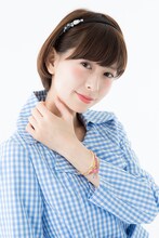 「美少女戦士セーラームーン × ma chere cosette?」のセーラームーンモデルの着用例。