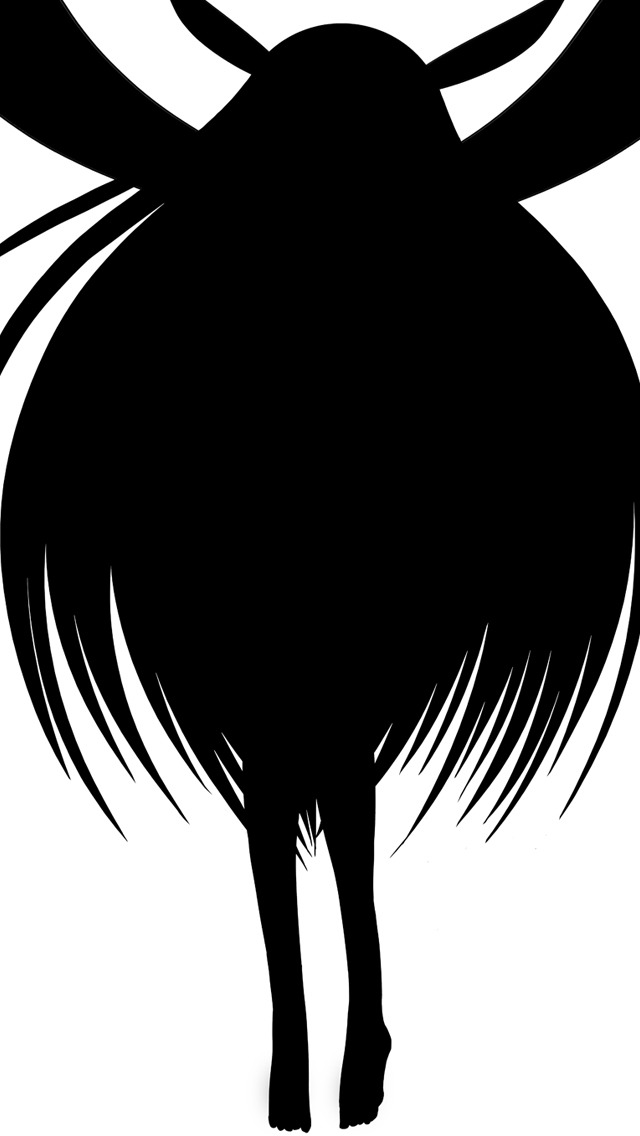 「オタサーの姫完全版 ～僕らの姫はデリケート～」で新たに追加された姫のシルエット。(c)PITTITE