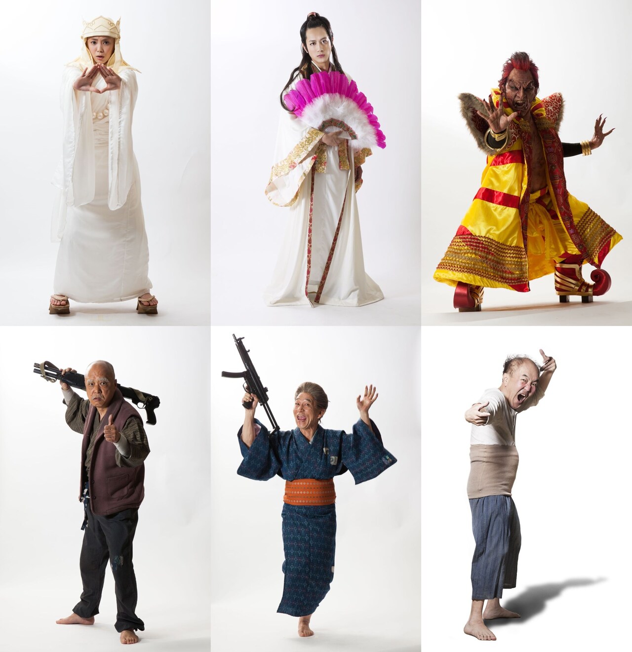 「珍遊記」倉科カナの玄奘や、ピエール瀧演じる変身前の太郎などビジュアル公開