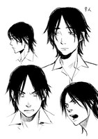 「蛍火の灯る頃に」主人公・幸人の設定画。