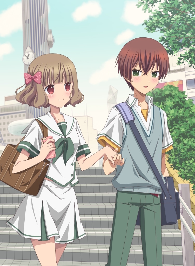 アニメ「ももくり」ビジュアル (c)くろせ／comico／ももくり製作委員会