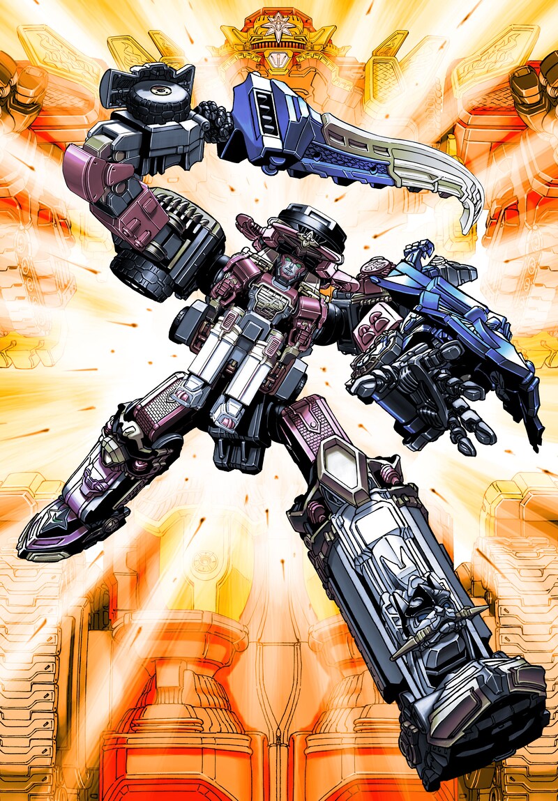 太田垣康男が描いたシュリケンジン。