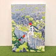 うすた京介オリジナルキャンバスパネルの1種。