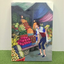 うすた京介オリジナルキャンバスパネルの1種。