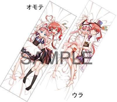 コミックマーケット89で販売される「『紅殻のパンドラ』六道神士描き下ろし福音＆クラリオン抱き枕カバー」。※画像はイメージです。実際の商品とは異なる場合があります。