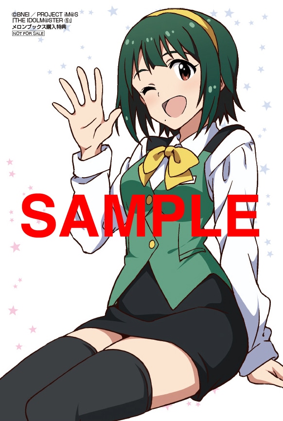 メロンブックス：描き下ろしイラストカード（音無小鳥）
