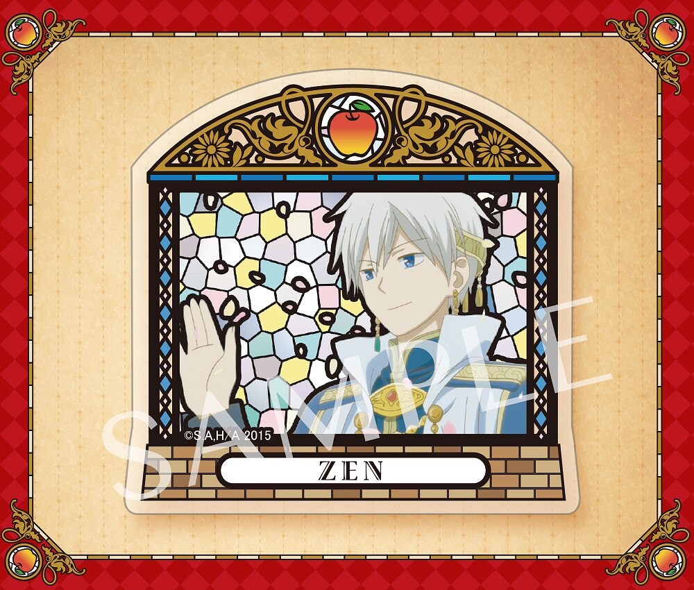 クリアブローチコレクション 赤髪の白雪姫」 - 「赤髪の白雪姫