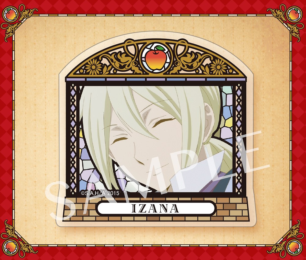 「クリアブローチコレクション 赤髪の白雪姫」