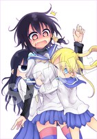 TVアニメ「小森さんは断れない！」Blu-ray特盛盤の3方背ボックスイラスト。