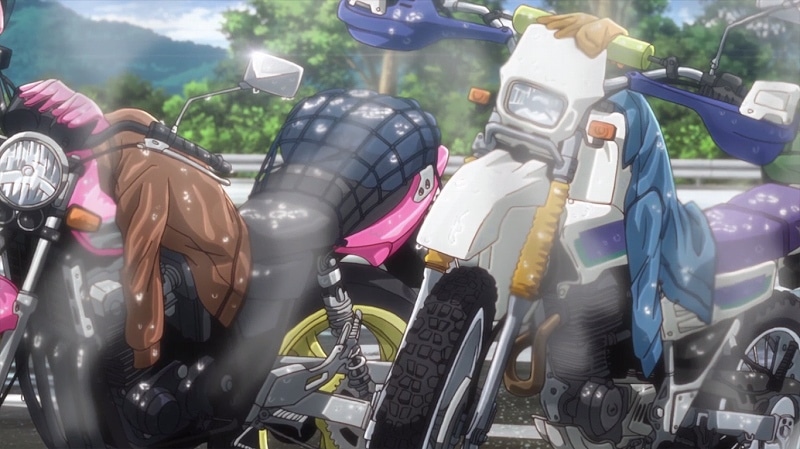アニメ「ばくおん!!」より。
