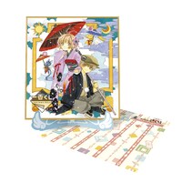 ラストワン賞「描きおろしイラスト色紙」には、色紙を飾れるスタンドと保存できる封筒が付いている。