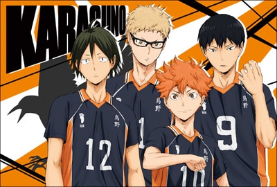 烏野高校のポストカード。