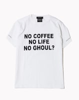 NO COFFEE　Tシャツ　白ver.
