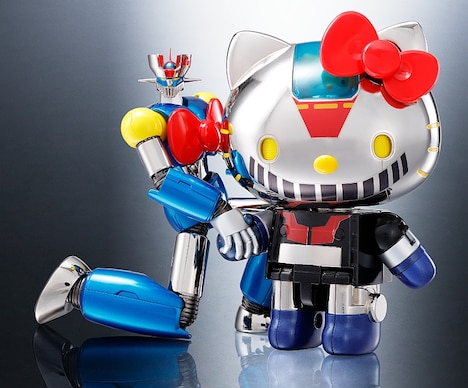 付属する手首パーツで握手する姿。