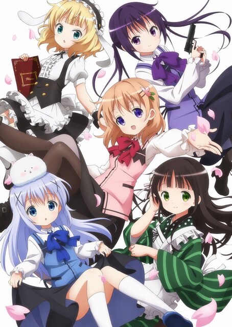 TVアニメ「ご注文はうさぎですか？」キービジュアル