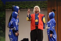 学園長先生と1年生トリオ。