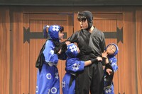 土井先生と1年生トリオ。