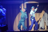 「ミュージカル『忍たま乱太郎』第7弾 ～水軍砦三つ巴の戦い！～」公開稽古より。