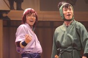 「ミュージカル『忍たま乱太郎』第7弾 ～水軍砦三つ巴の戦い！～」公開稽古より。