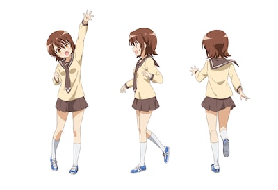 小田切双葉の設定画。