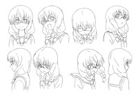 葉山照（CV：今村彩夏）の設定画。